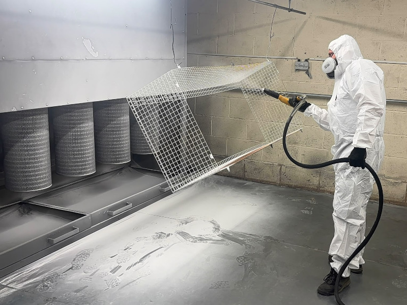 Powder Spraying